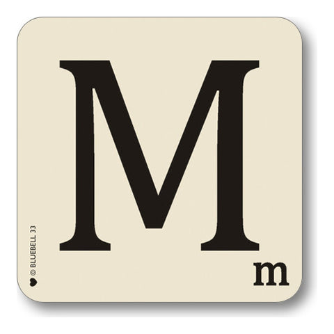 M Letter Coaster