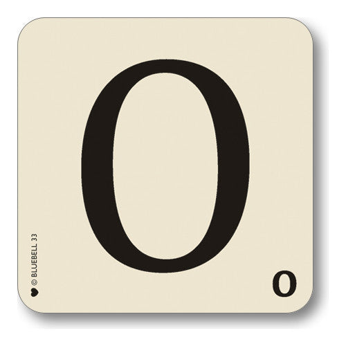 O Letter Coaster