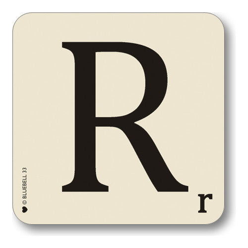 R Letter Placemat