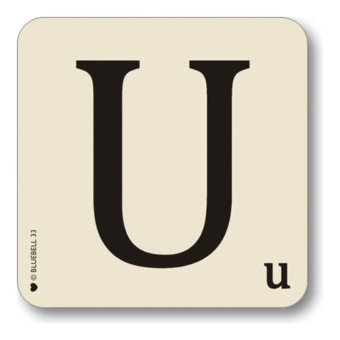 U Letter Placemat