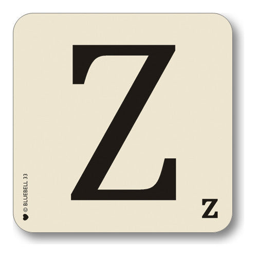 Z Letter Placemat