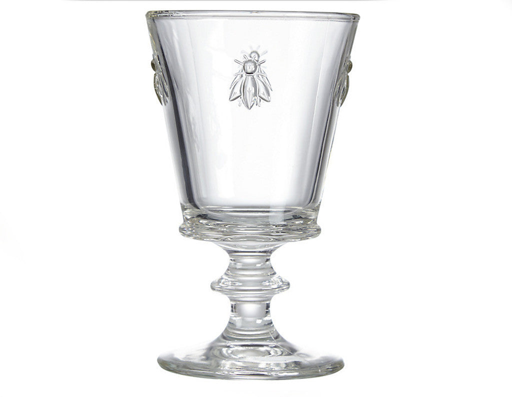 Bumble Bee Large Wine Glass  Glassware - Bow House Lifestyle