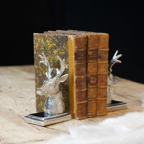 Small Stag Bookends