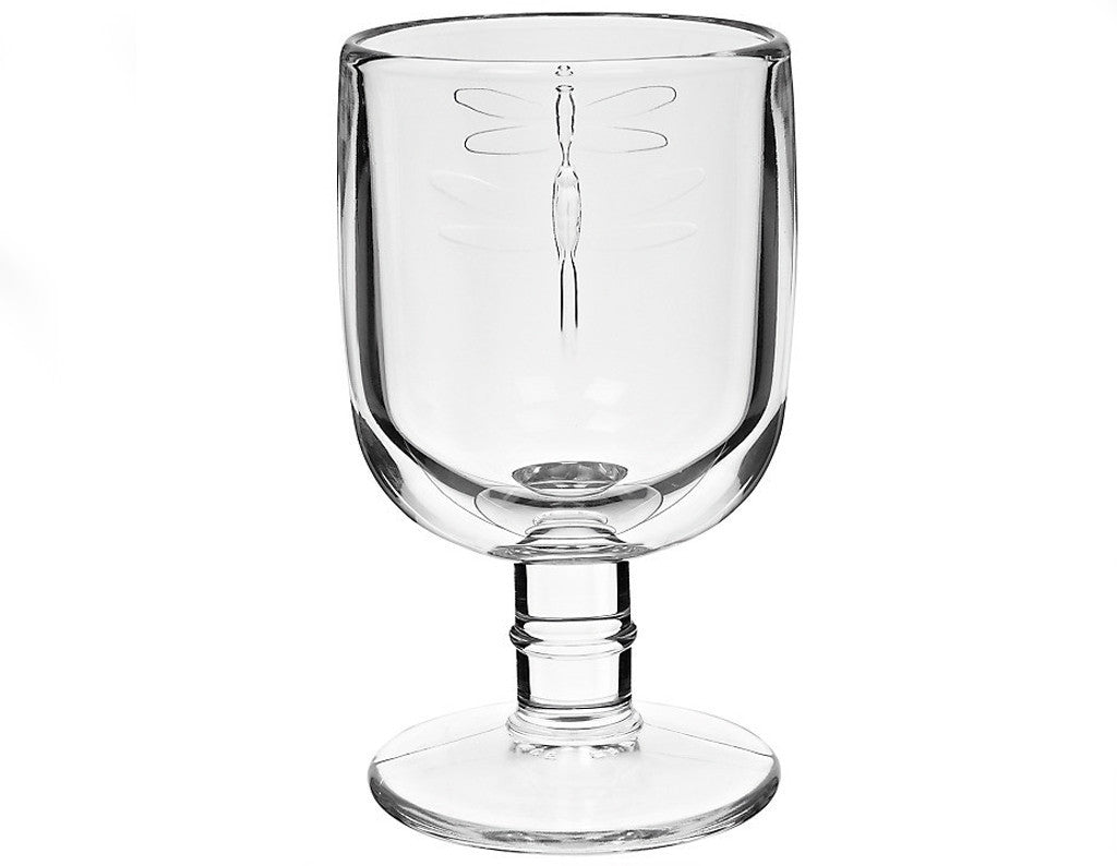 Dragonfly Wine Glass  Glassware - Bow House Lifestyle