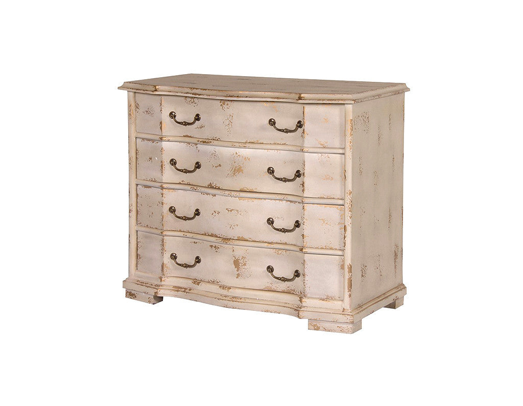 Delano distressed 4 Drawer Chest  Chests - Bow House Lifestyle