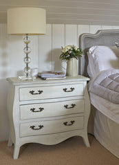Hamilton 3 Drawer Chest hand finished in bespoke finish  Chests - Bow House Lifestyle