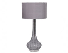Lovell Smoked Glass Lamp