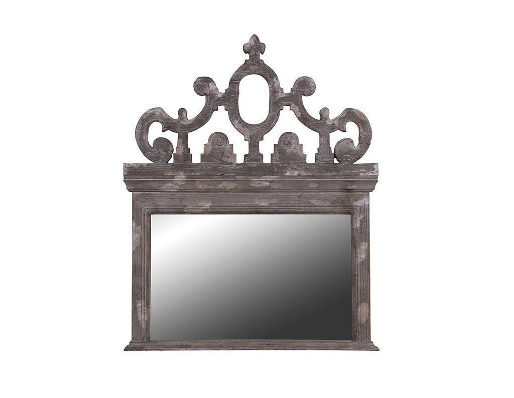 Griffiths Antiqued Overmantel  Mirrors - Bow House Lifestyle