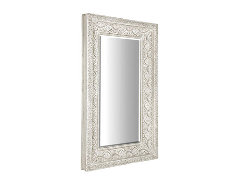 Evonna Large Carved Mirror  Mirrors - Bow House Lifestyle