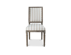 Madeline Dining Chair in Ticking