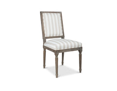 Madeline Dining Chair in Ticking