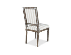 Madeline Dining Chair in Ticking