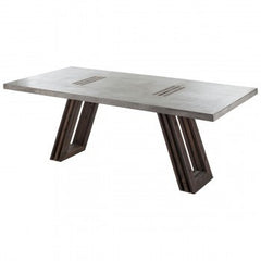 Cement Topped Dining Table  Dining Table - Bow House Lifestyle