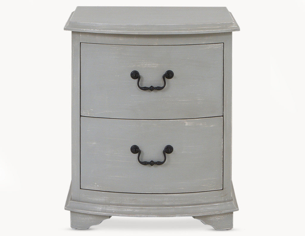 Humphry Bedside Table in Grey