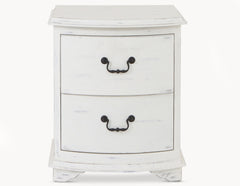 Humphry Bedside Table in White  Chest - Bow House Lifestyle