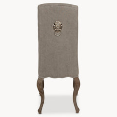 Etienne Grey Linen Dining Chair