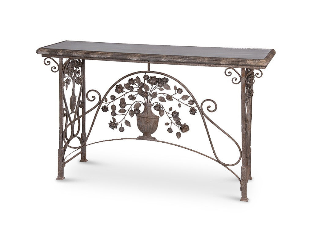 D'Arcy Decorative Metal Console Table  Sideboards and Console Tables - Bow House Lifestyle