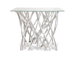 White Driftwood Console Table Bow House Lifestyle