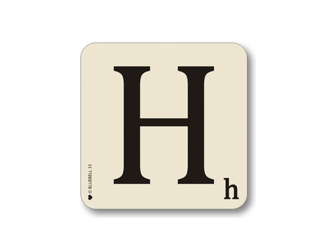 H Letter Placemat  Placemat - Bow House Lifestyle