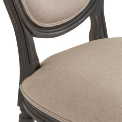 Clarisse Round Back Dining Chair  Dining Chair - Bow House Lifestyle