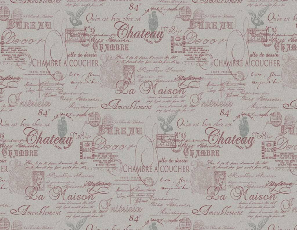 The Calligraphy - Berry Red