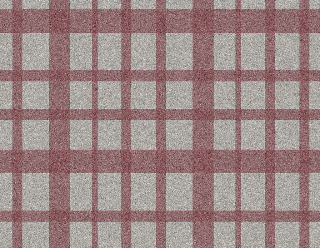 The Check - Berry Red