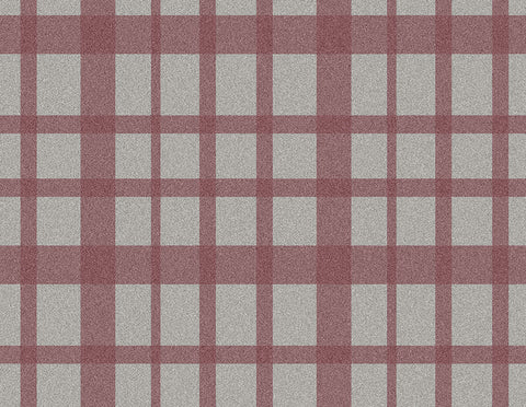 The Check - Berry Red