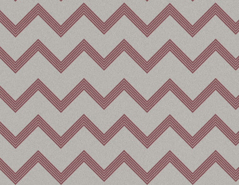 The Chevron - Berry Red