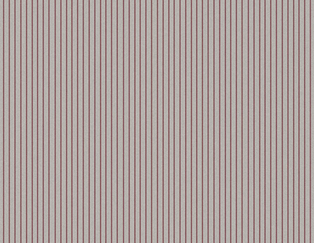 The Pinstripe - Berry Red