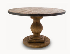 Germaine Round Pine Dining Table  Dining Table - Bow House Lifestyle